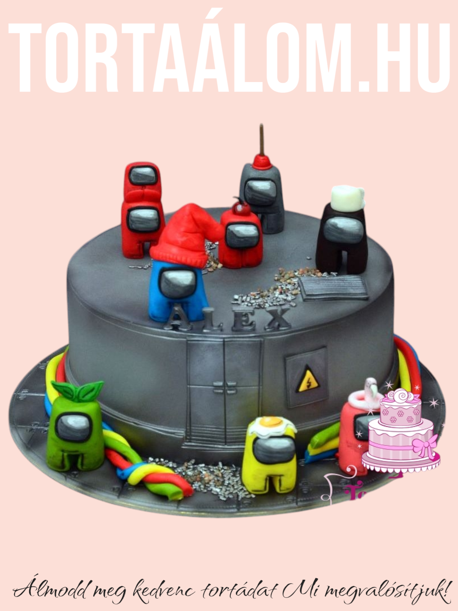Among Us Torta 2