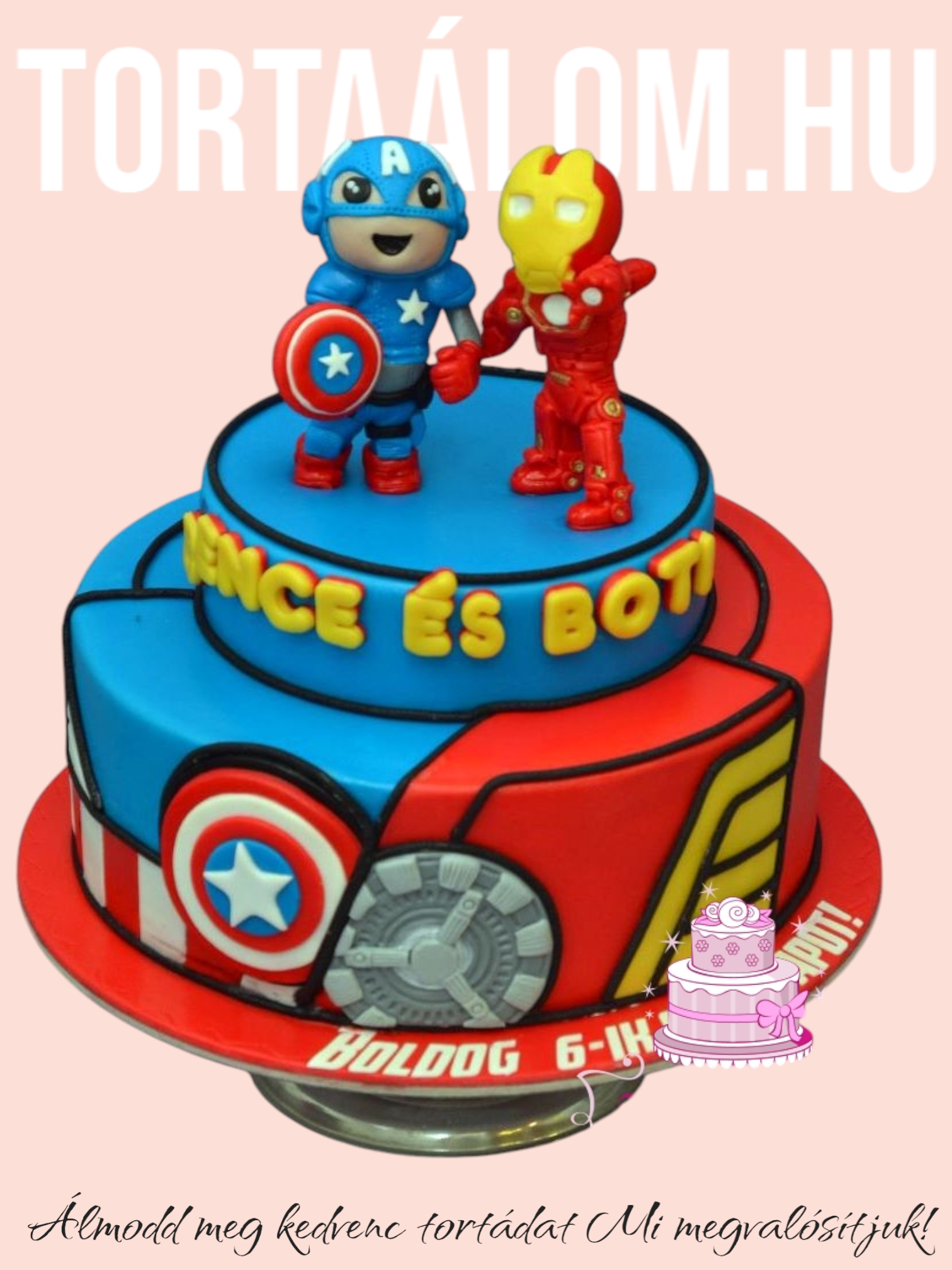 Avengers Baby Torta