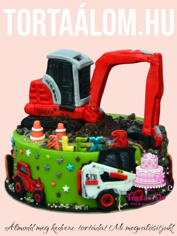 Bobcat Torta Piros