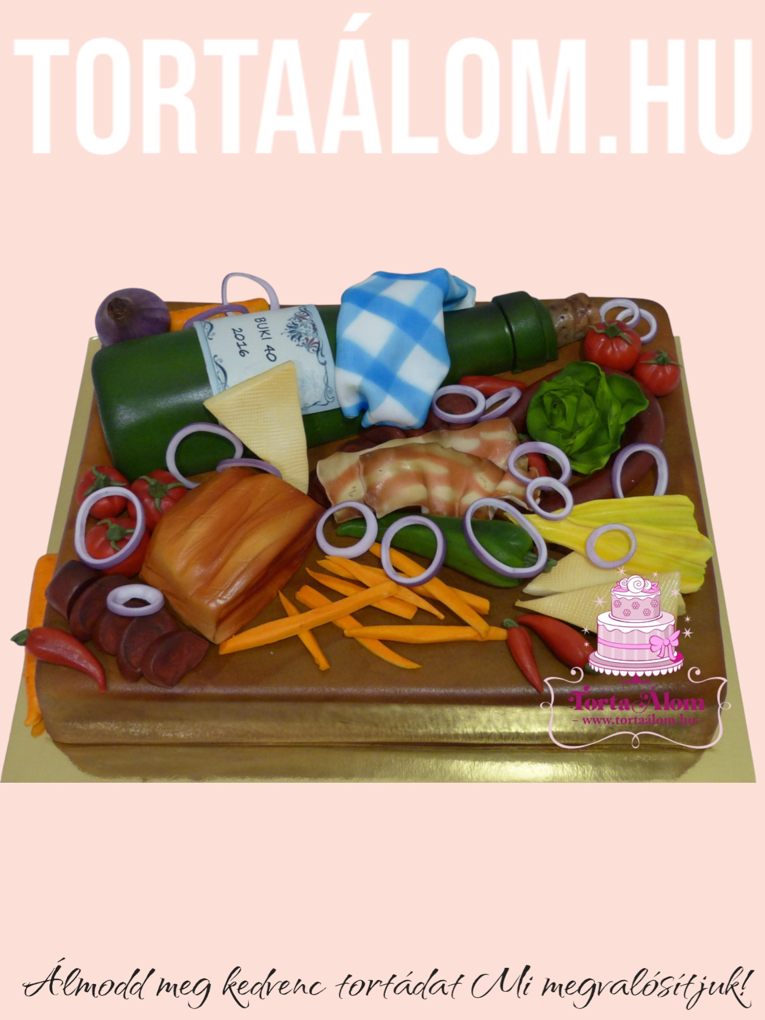 Borkostoló Torta