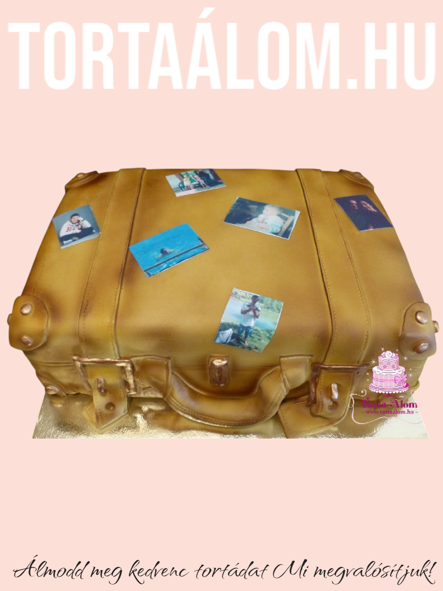 Bőrőnd Torta Fényképekekkel