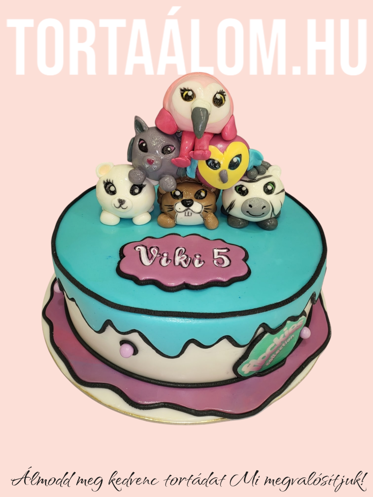 Carton Torta Figurákkal