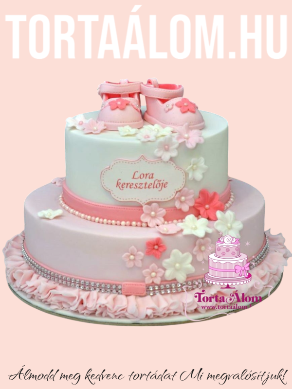 Cipős Keresztelői Torta