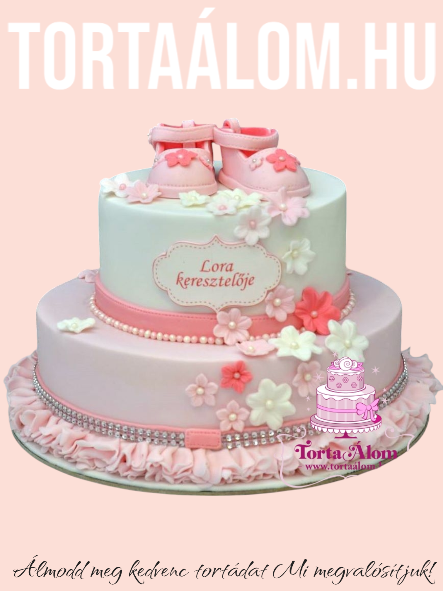 Cipős Keresztelői Torta