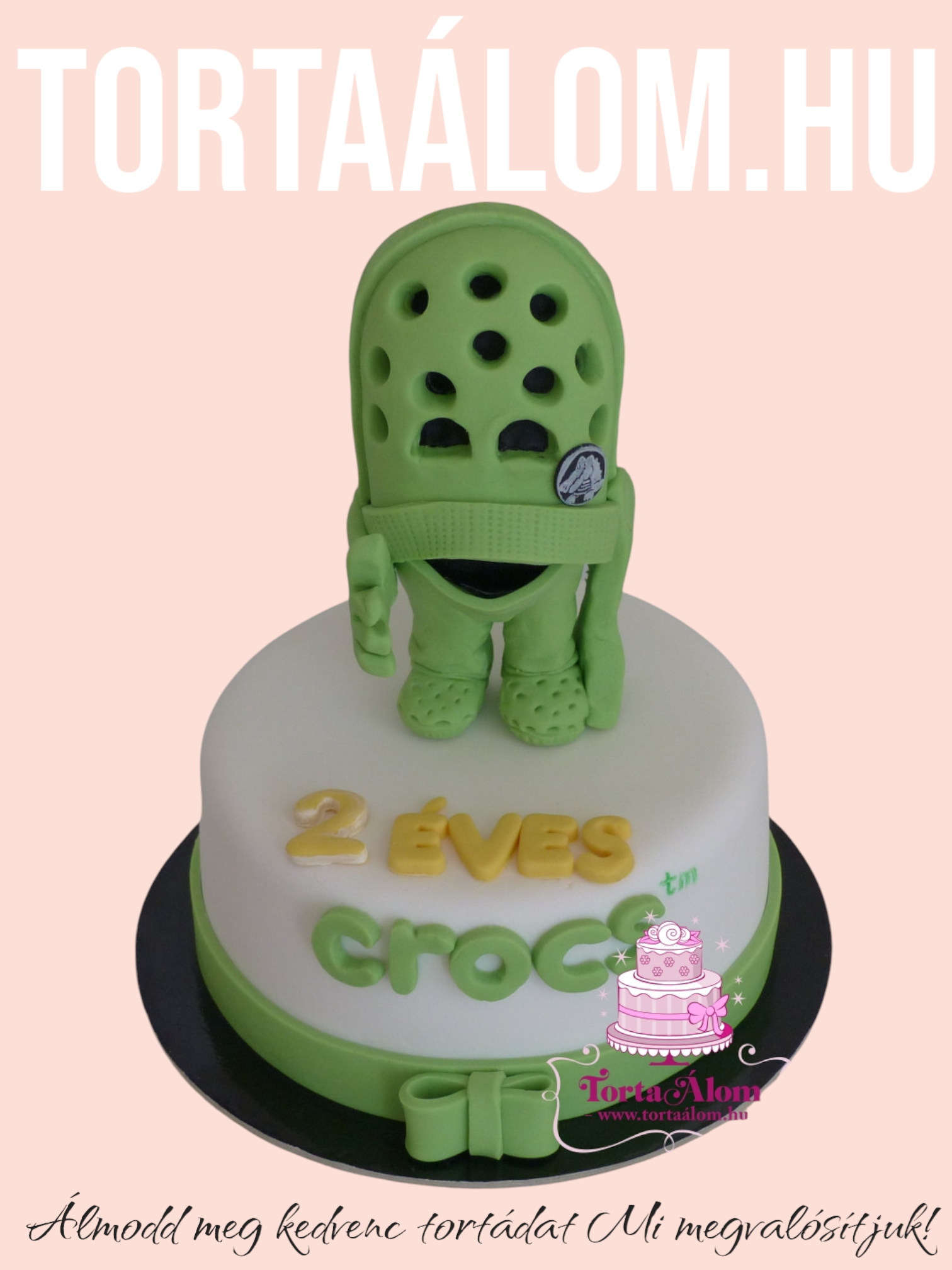 Crocs Papucs Torta