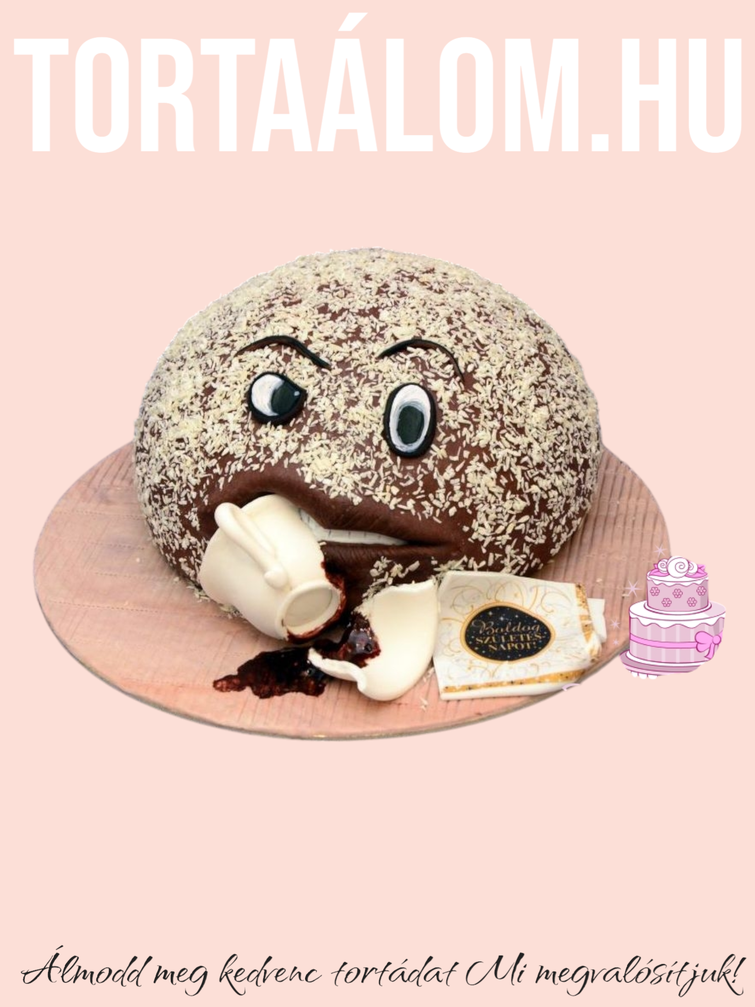 Dühös Kókuszgolyó Torta