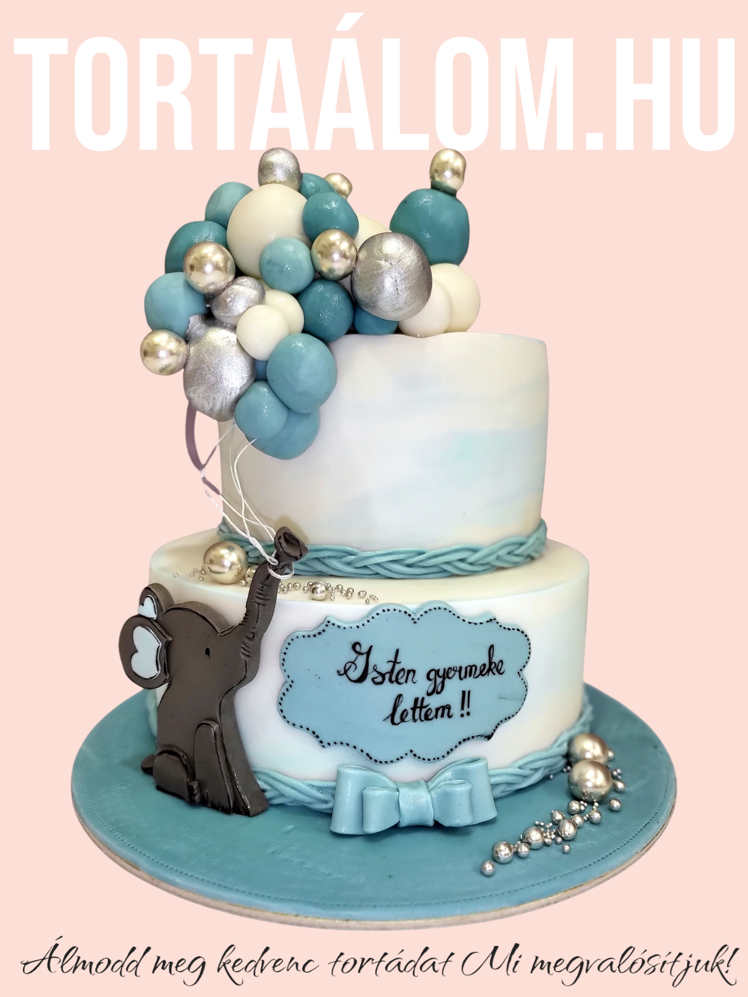 Elefántos Keresztelői Torta