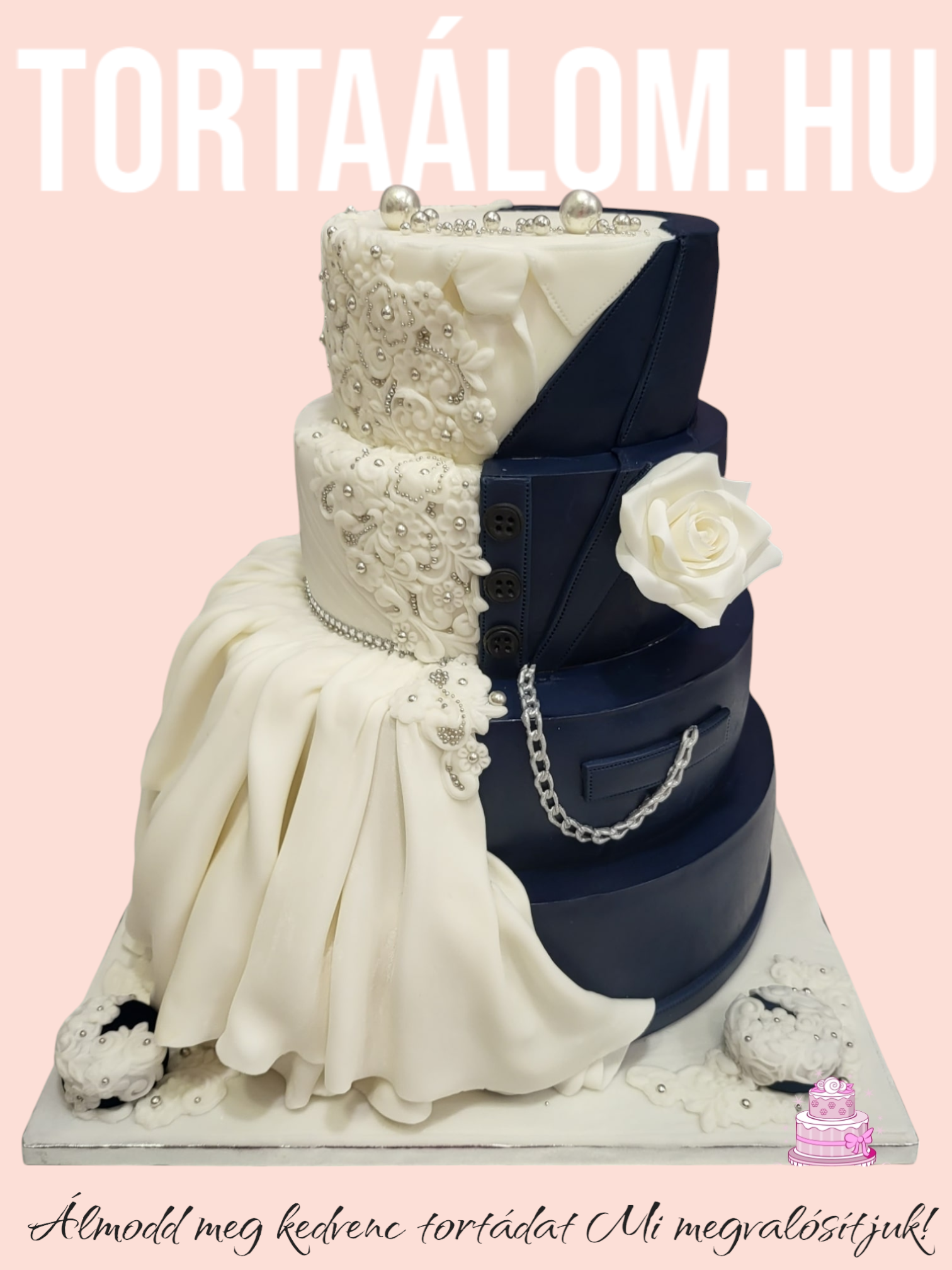 Esküvői Ruha Torta