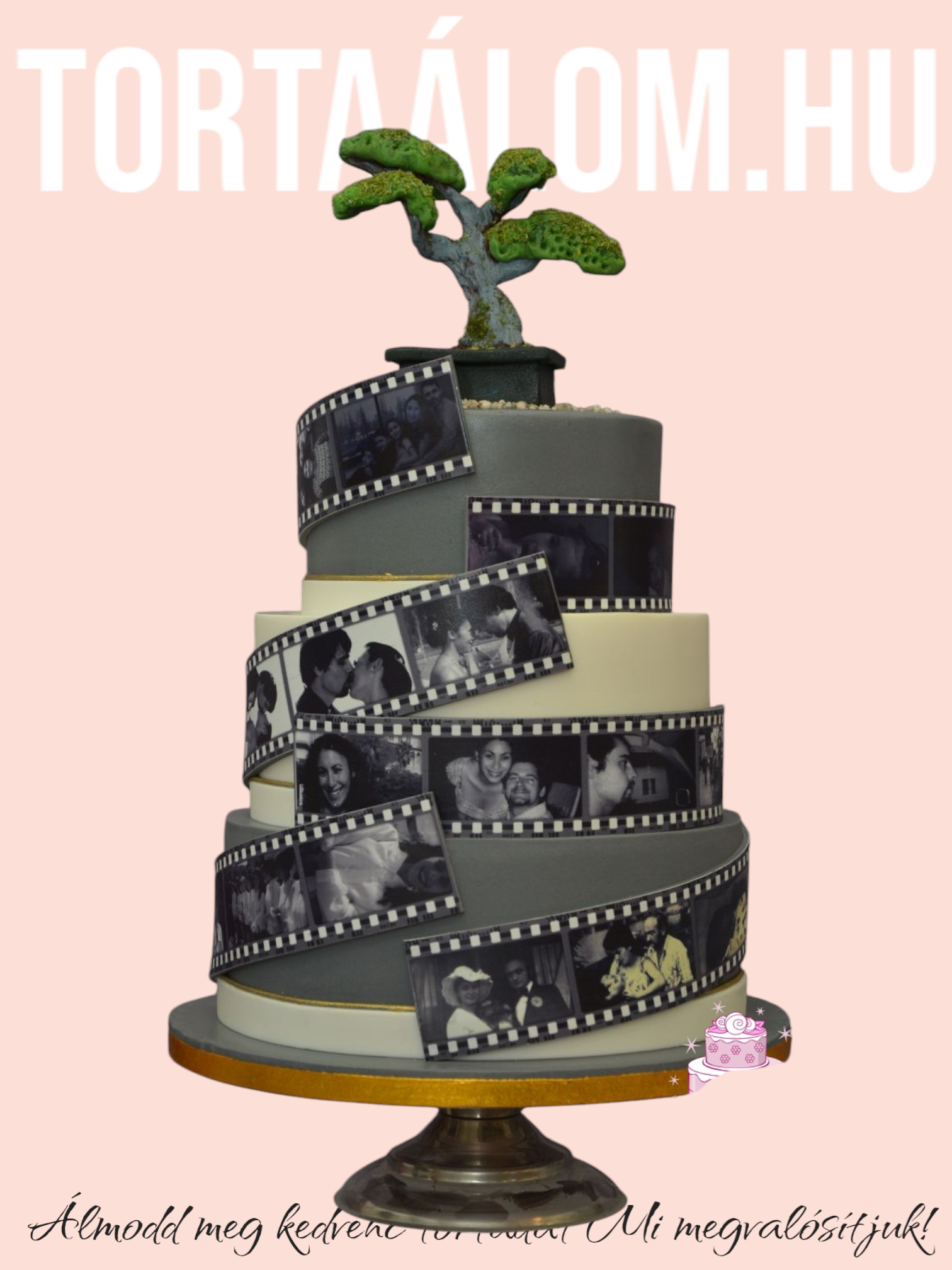 Filmszalag Torta