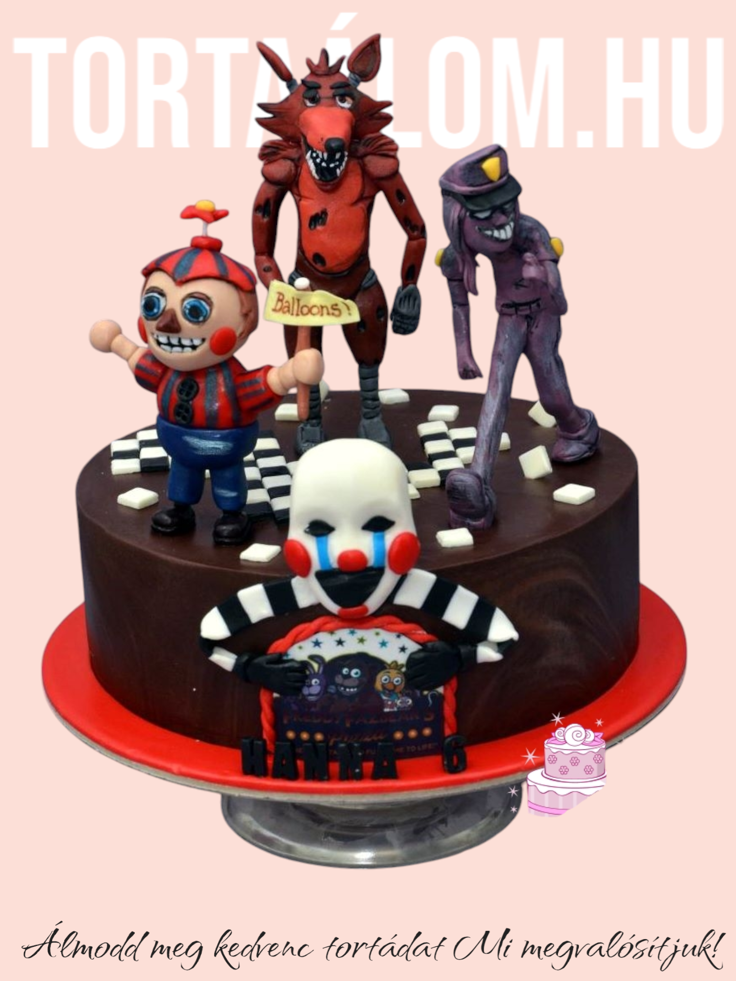 Five Nights At Freddy S Torta Karakterek 2