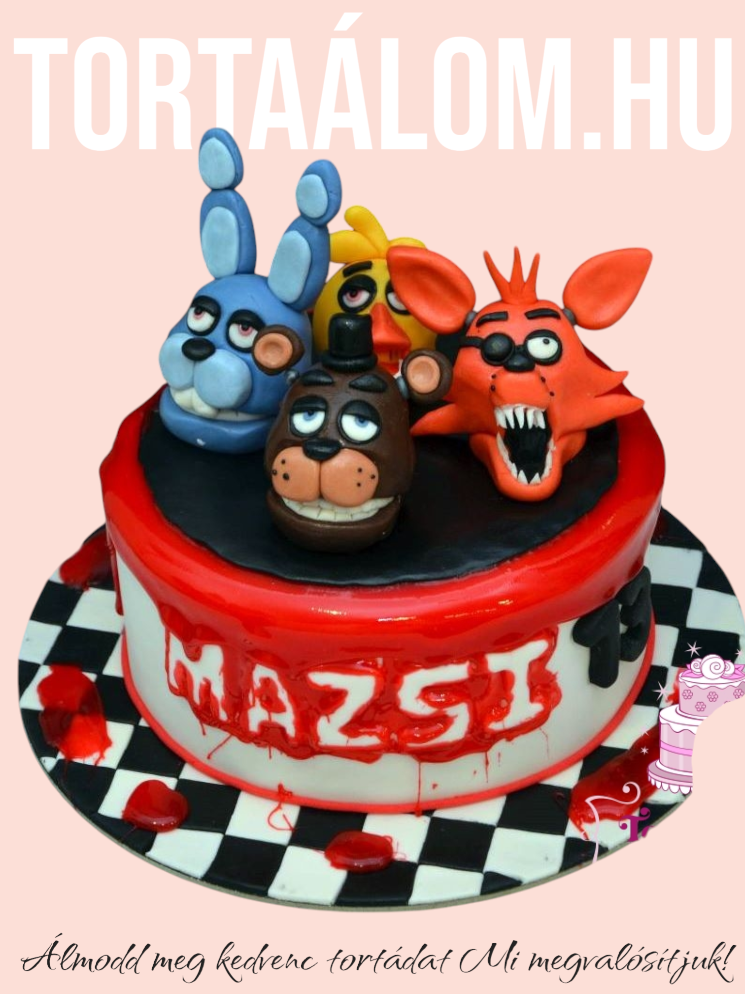 Five Nights At Freddy S Torta 2