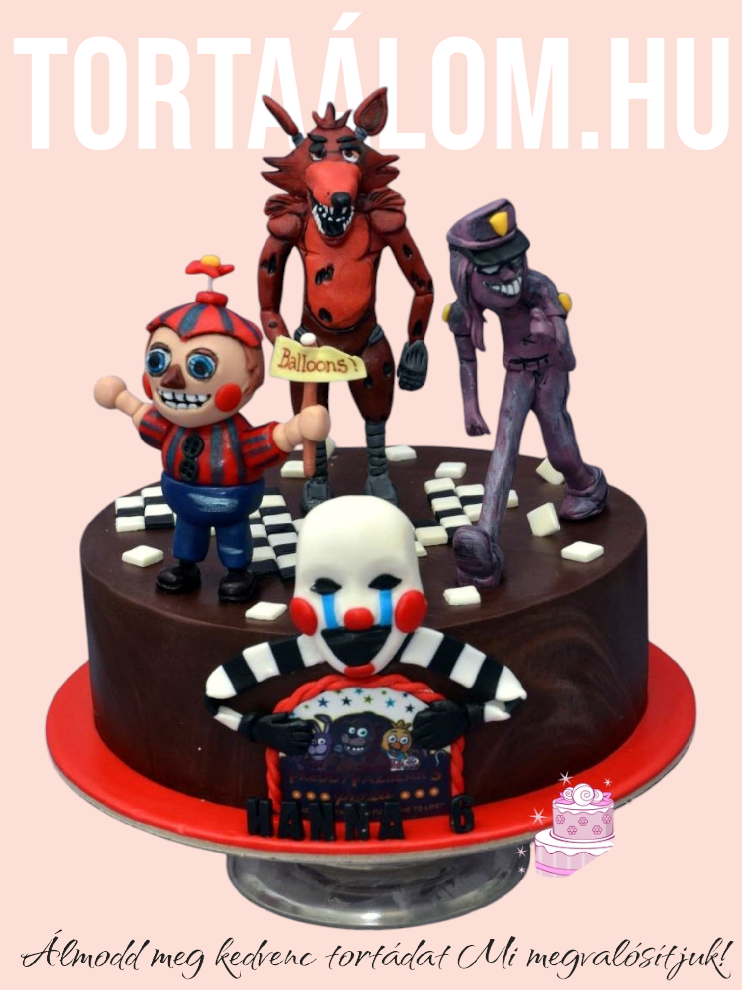 Five Nights At Freddy S Torta 3