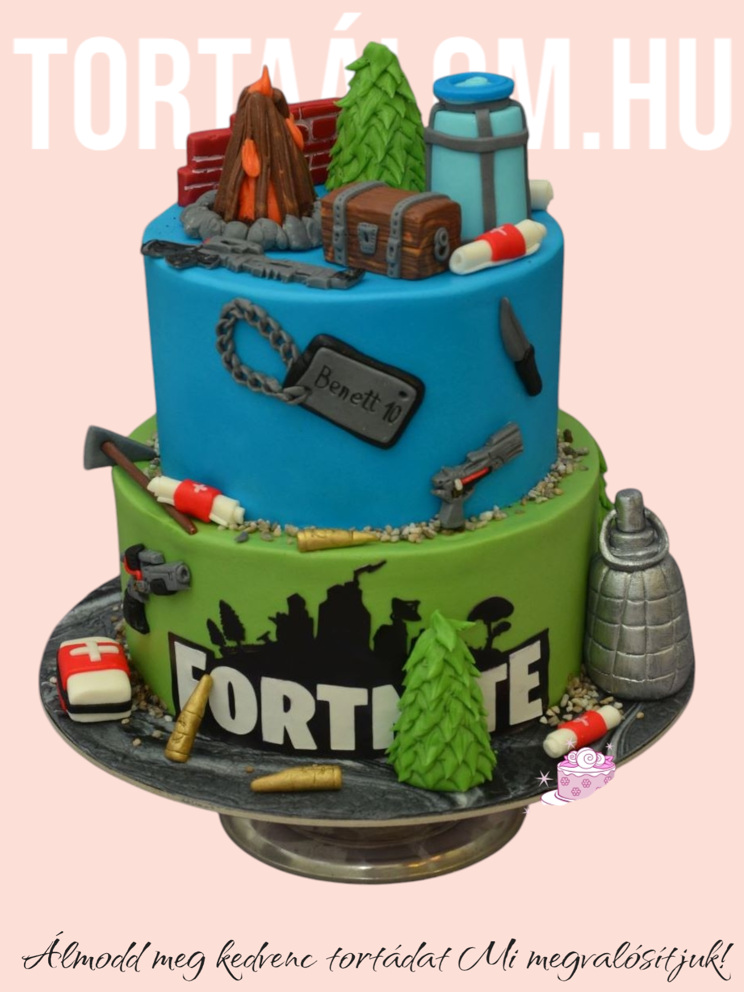 Fortnite Torta Emeletes