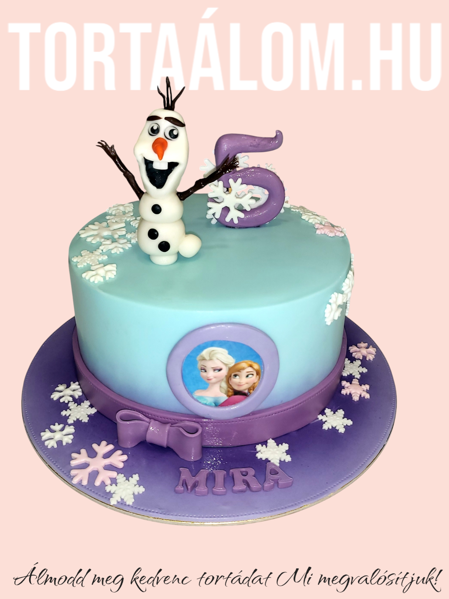 Frozen Olafos Torta