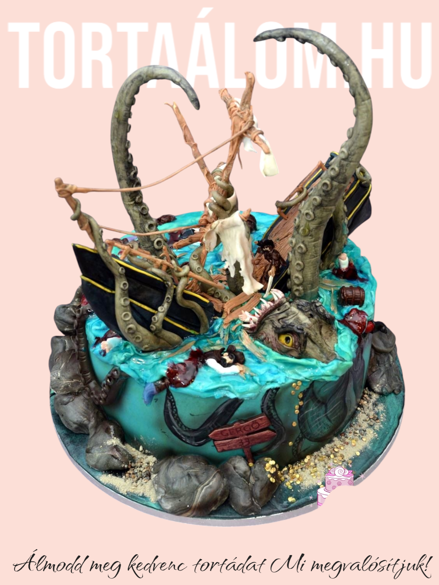 Hajótörés Torta