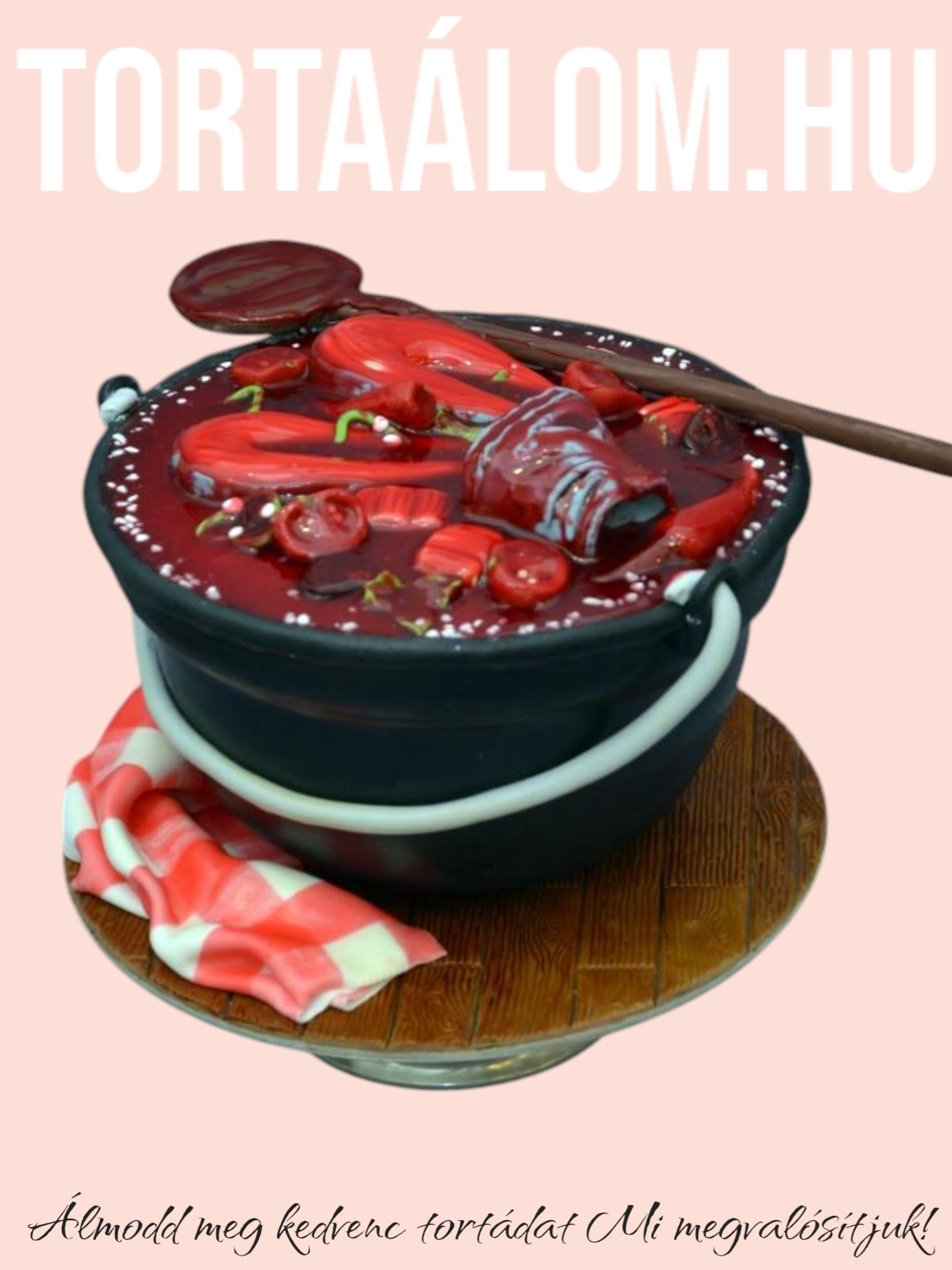 Halászlé Torta Konyharuhával