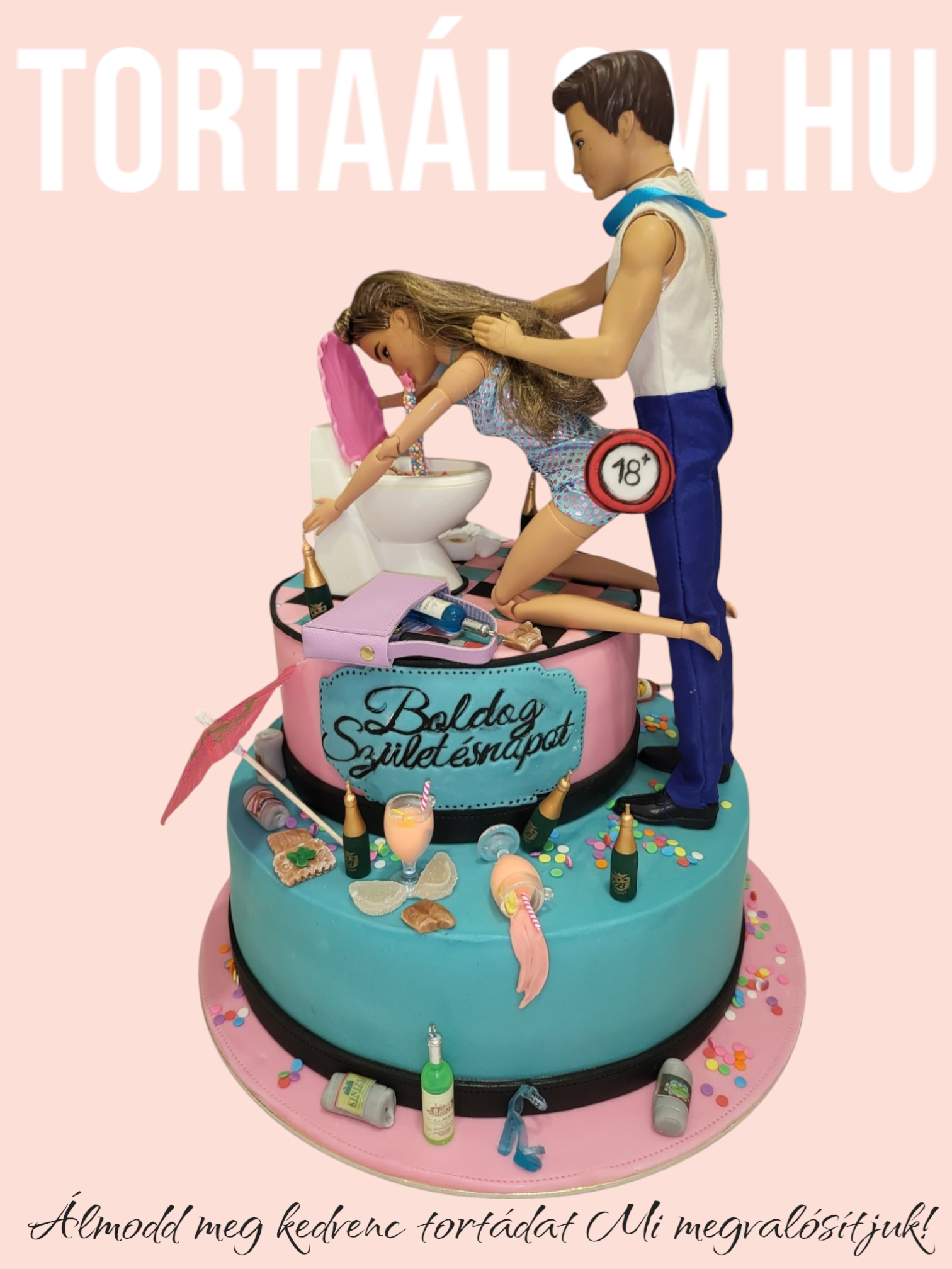 Hányós Barbie Torta 2
