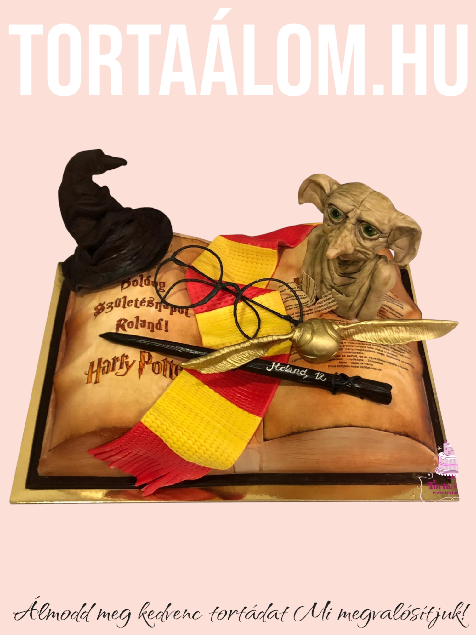Hp Könyv Torta