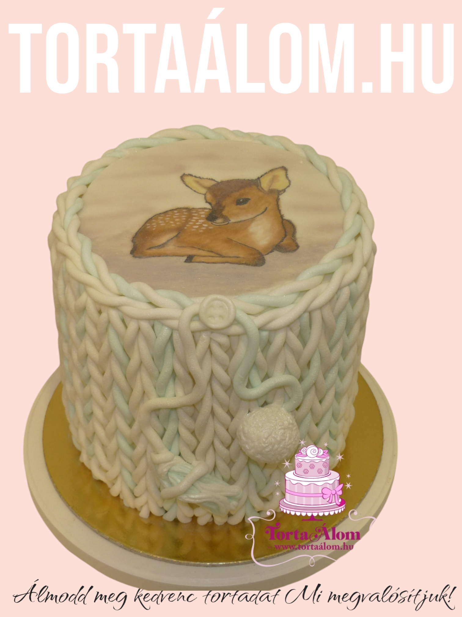 Karácsonyi Torta Őzikés
