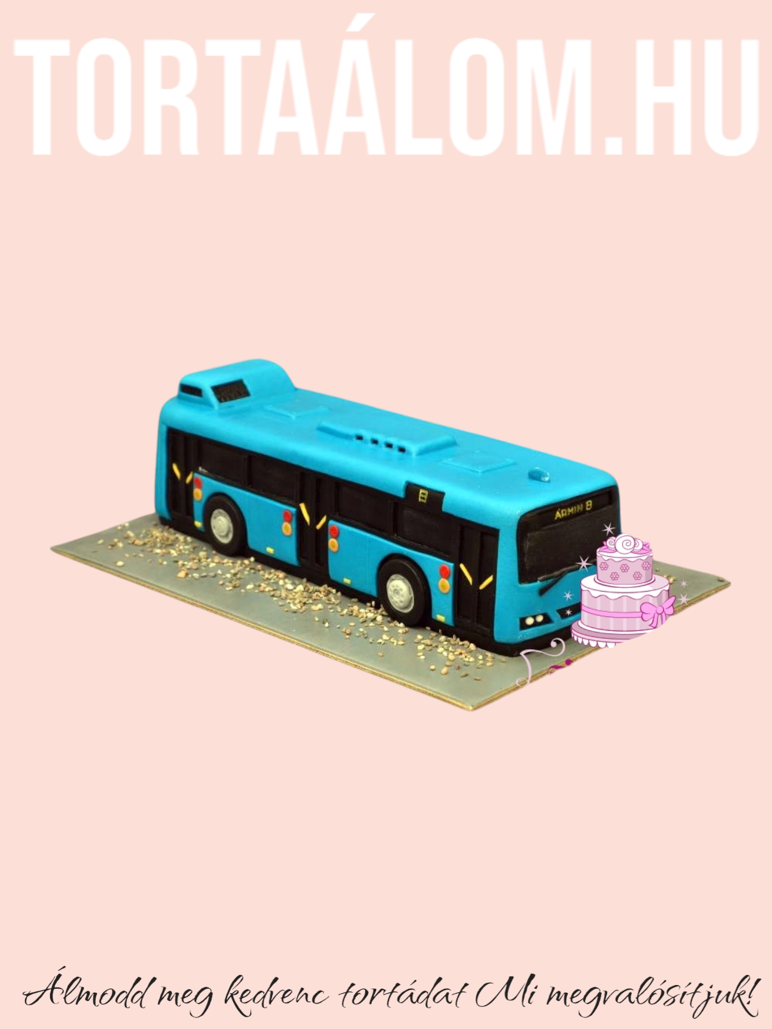Kék Busz Torta