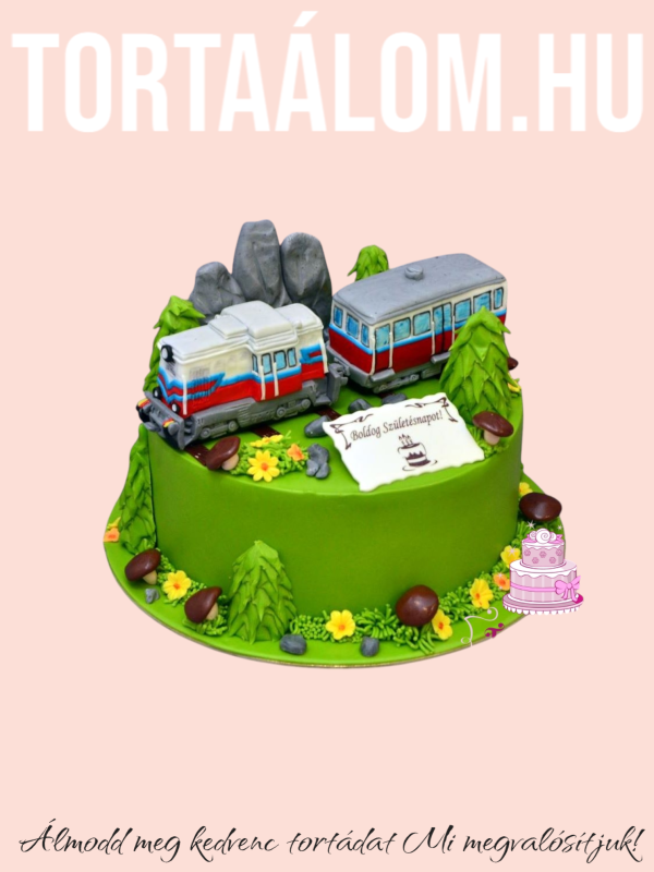 Kisvasút Torta