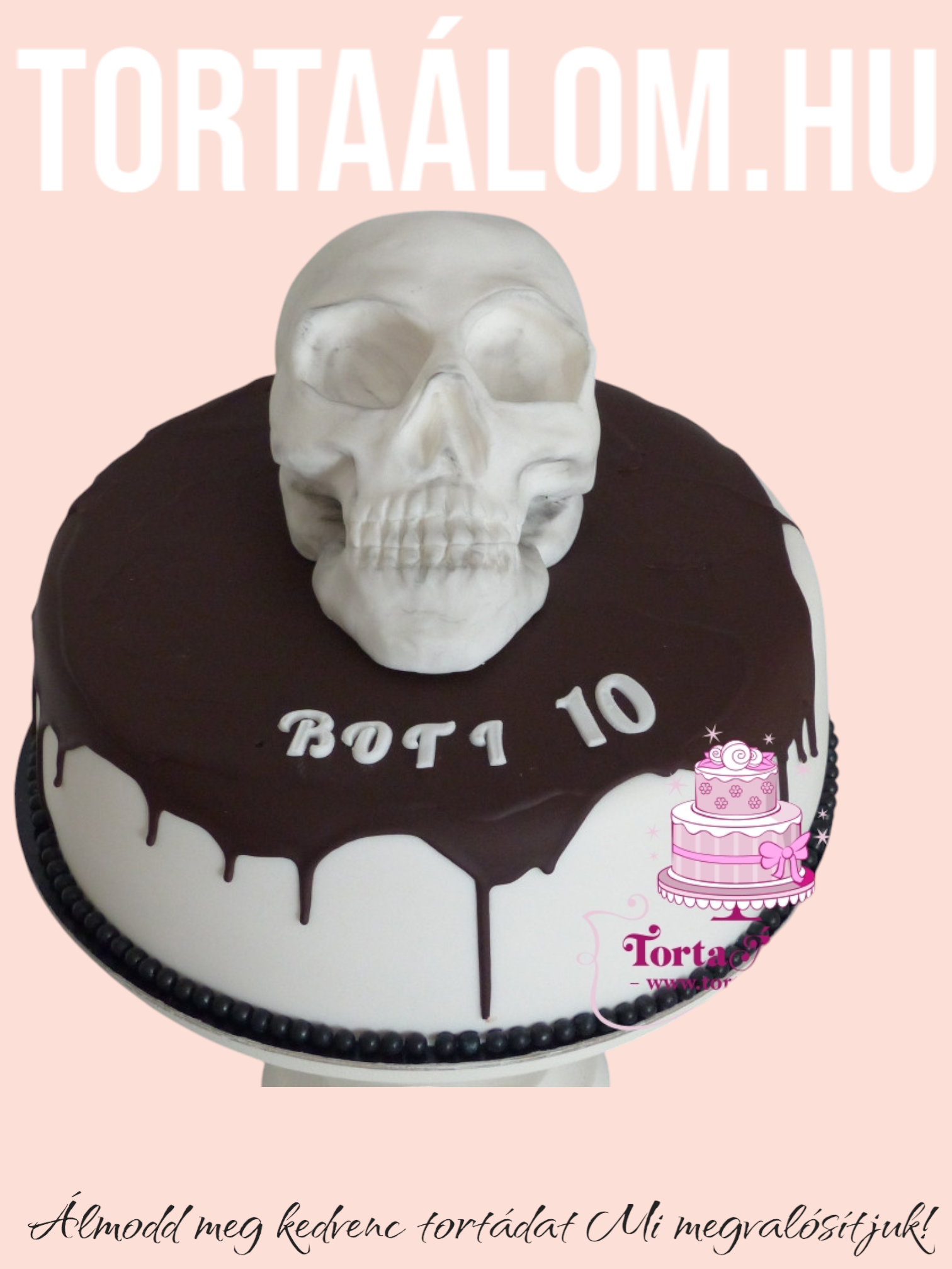 Koponya Torta