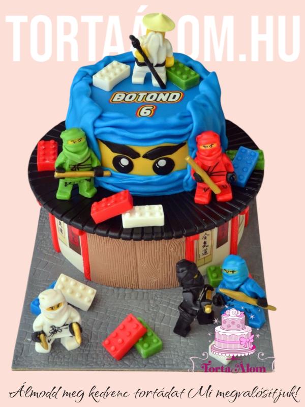 Lego Ninjago Torta Pagoda