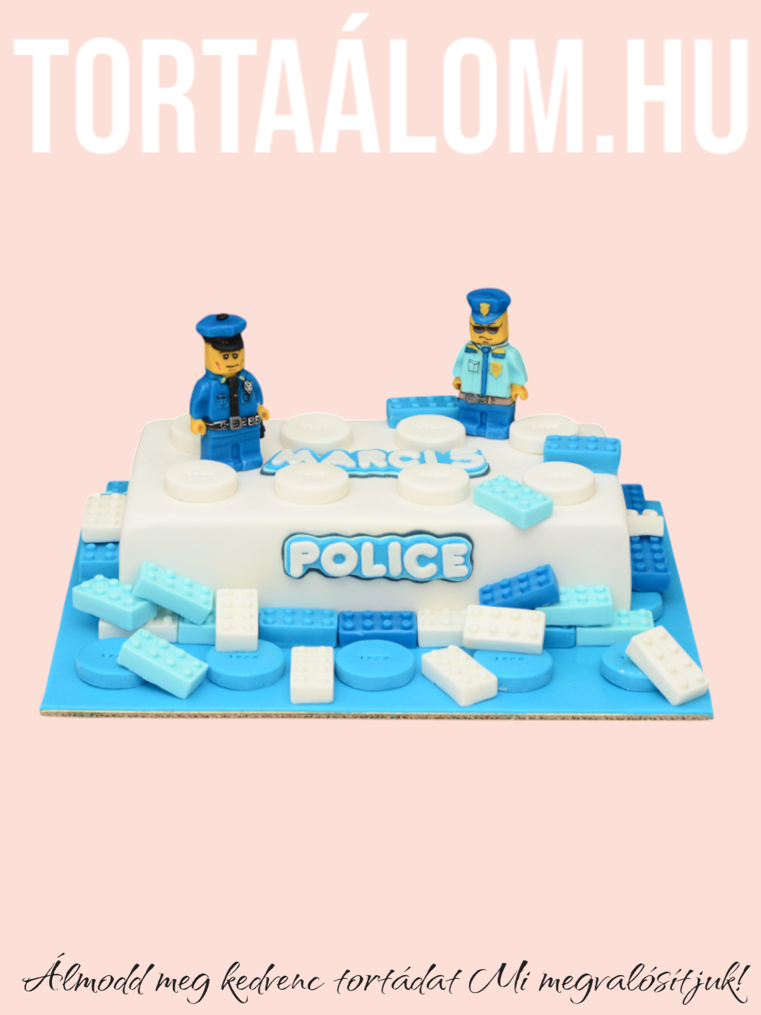 Lego Police Torta