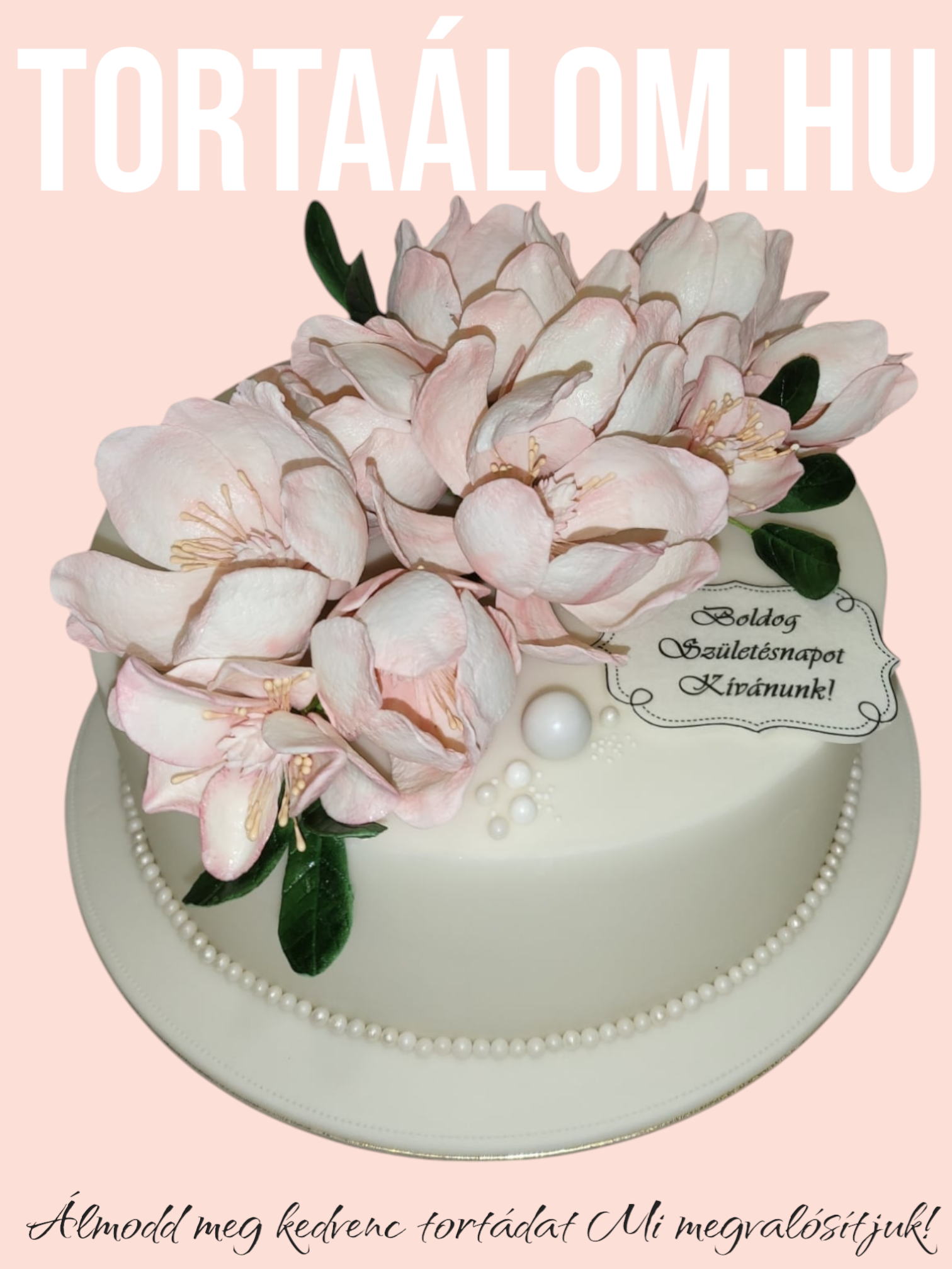 Magnóliás Torta1