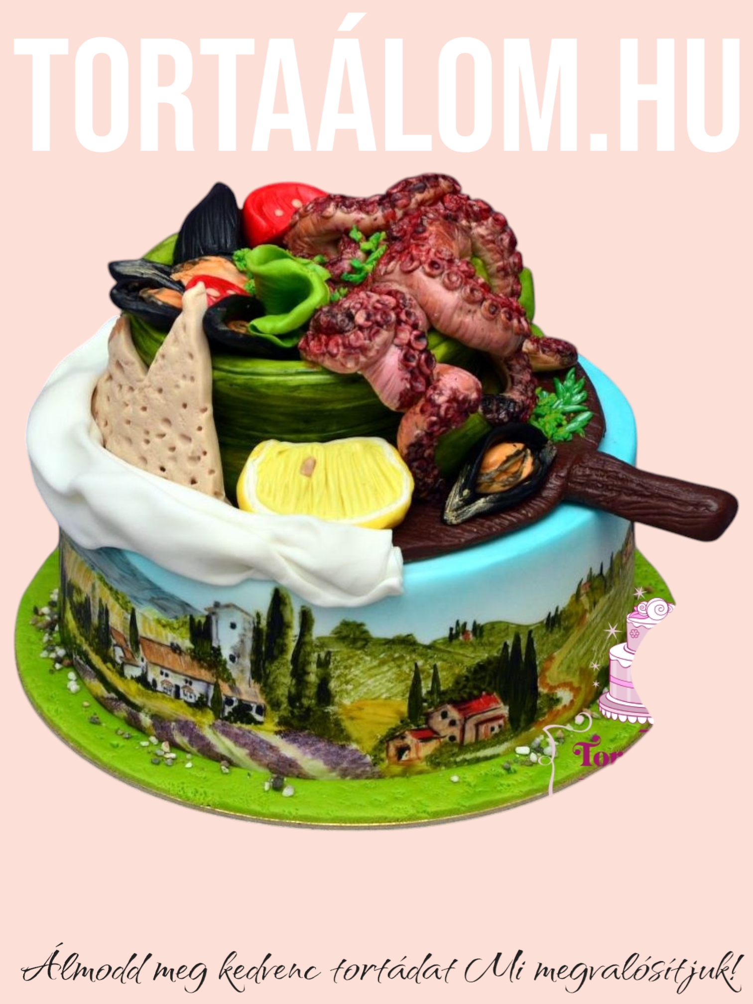Mediterán Tál Torta