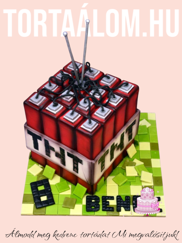Minecraft Tnt Torta