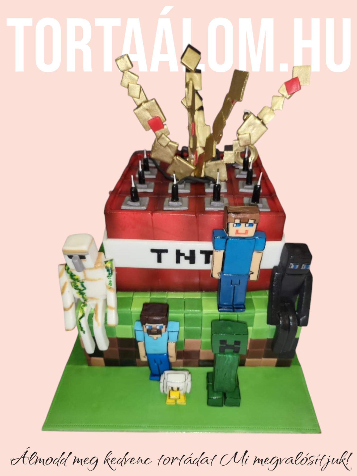 Minecraft Torta  2