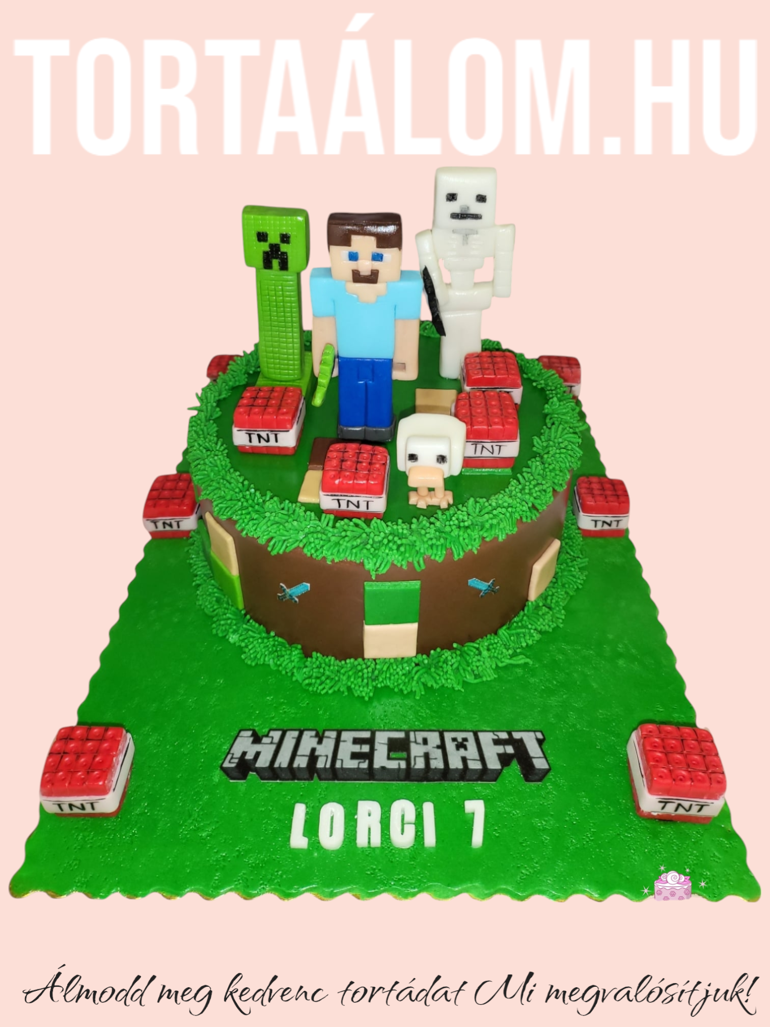 Minecraft Torta 2
