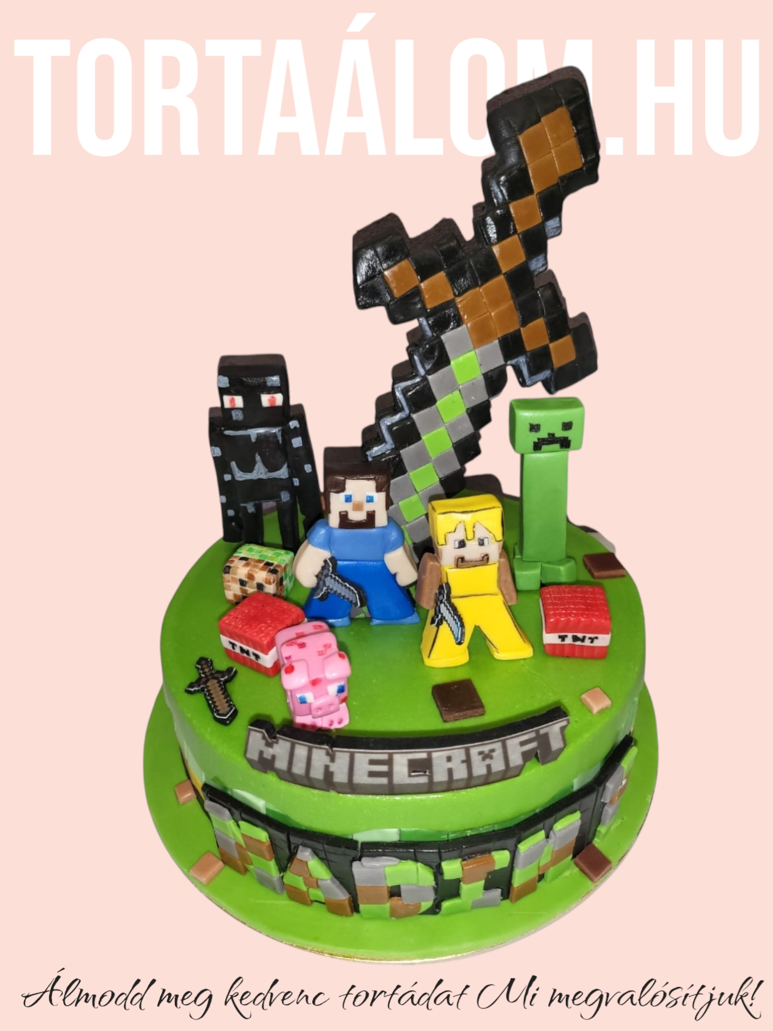 Minecraft Torta 3