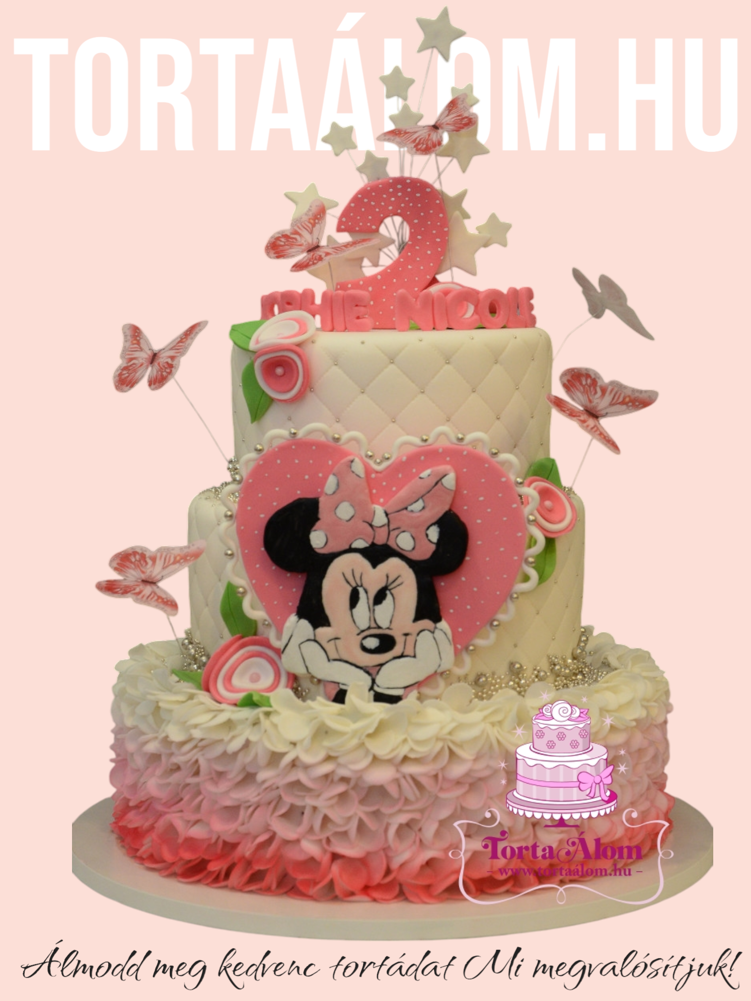 Minnie Emeletes Pillangós