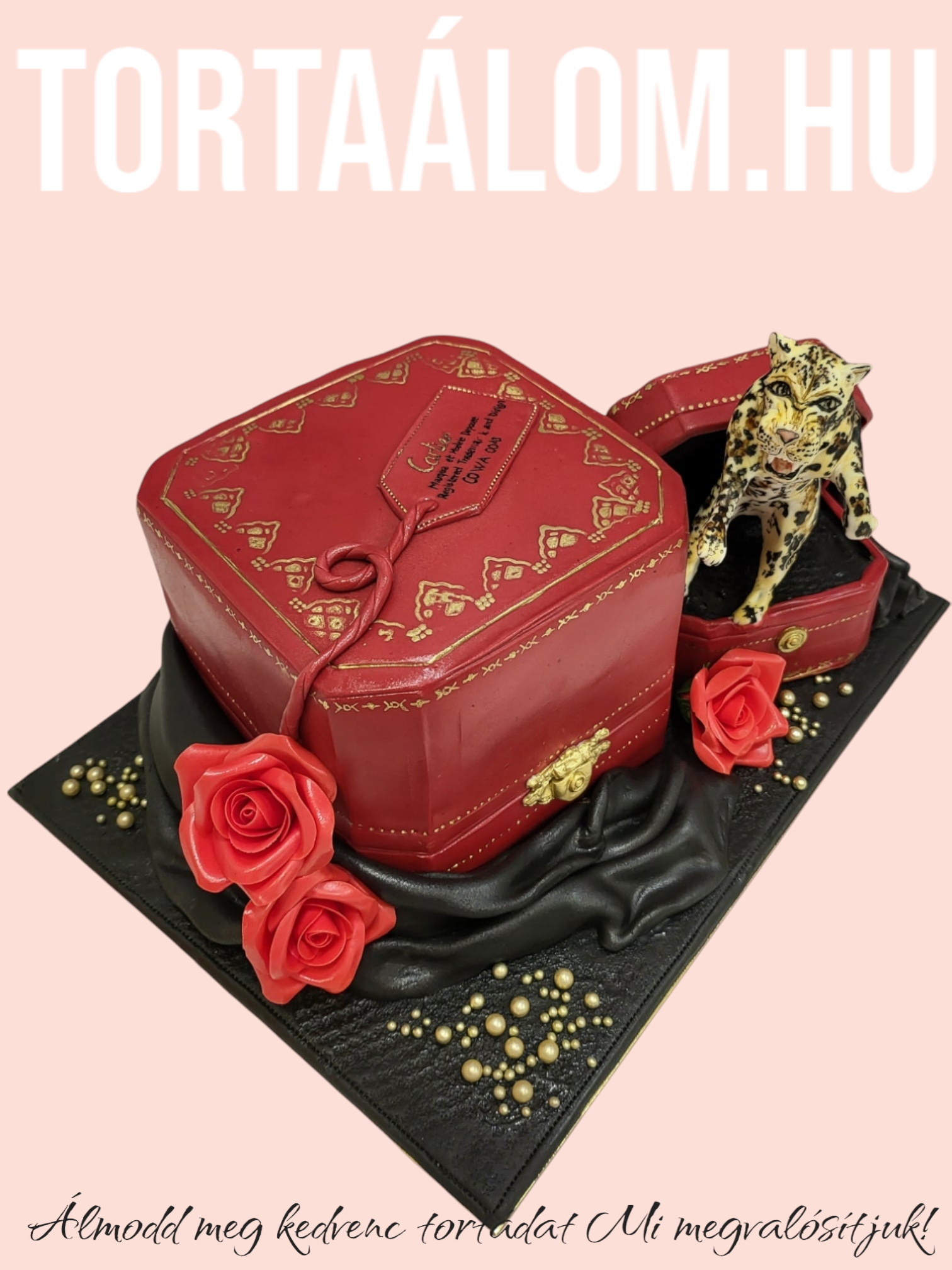 Papírtáska Torta Fehér