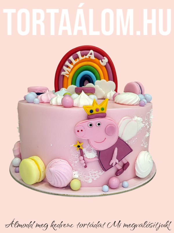 Peppa Tündéres Torta
