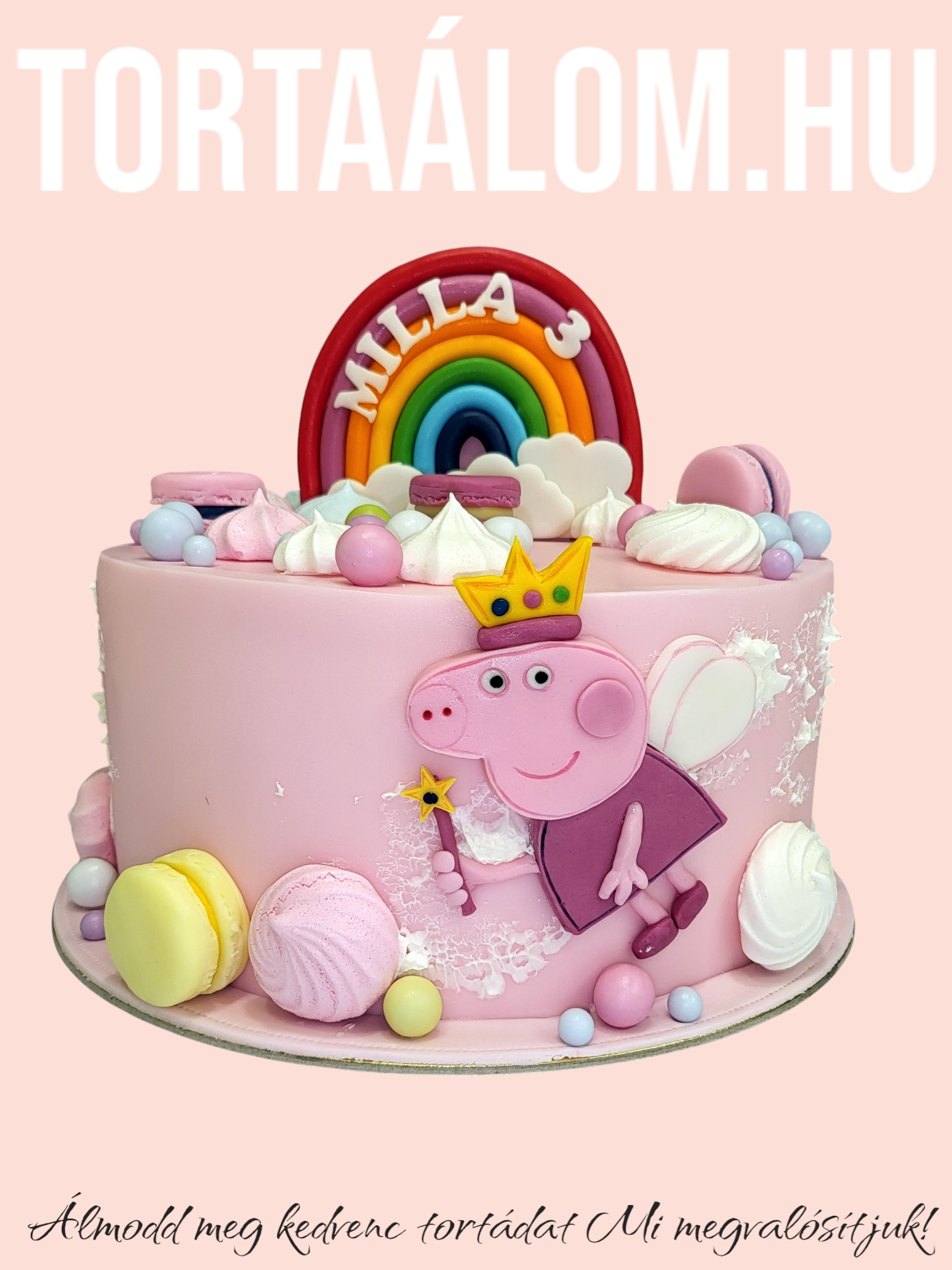 Peppa Tündéres Torta