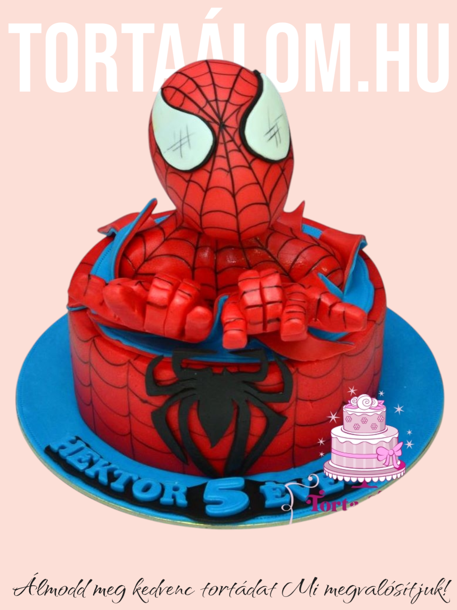 Pókember  Torta