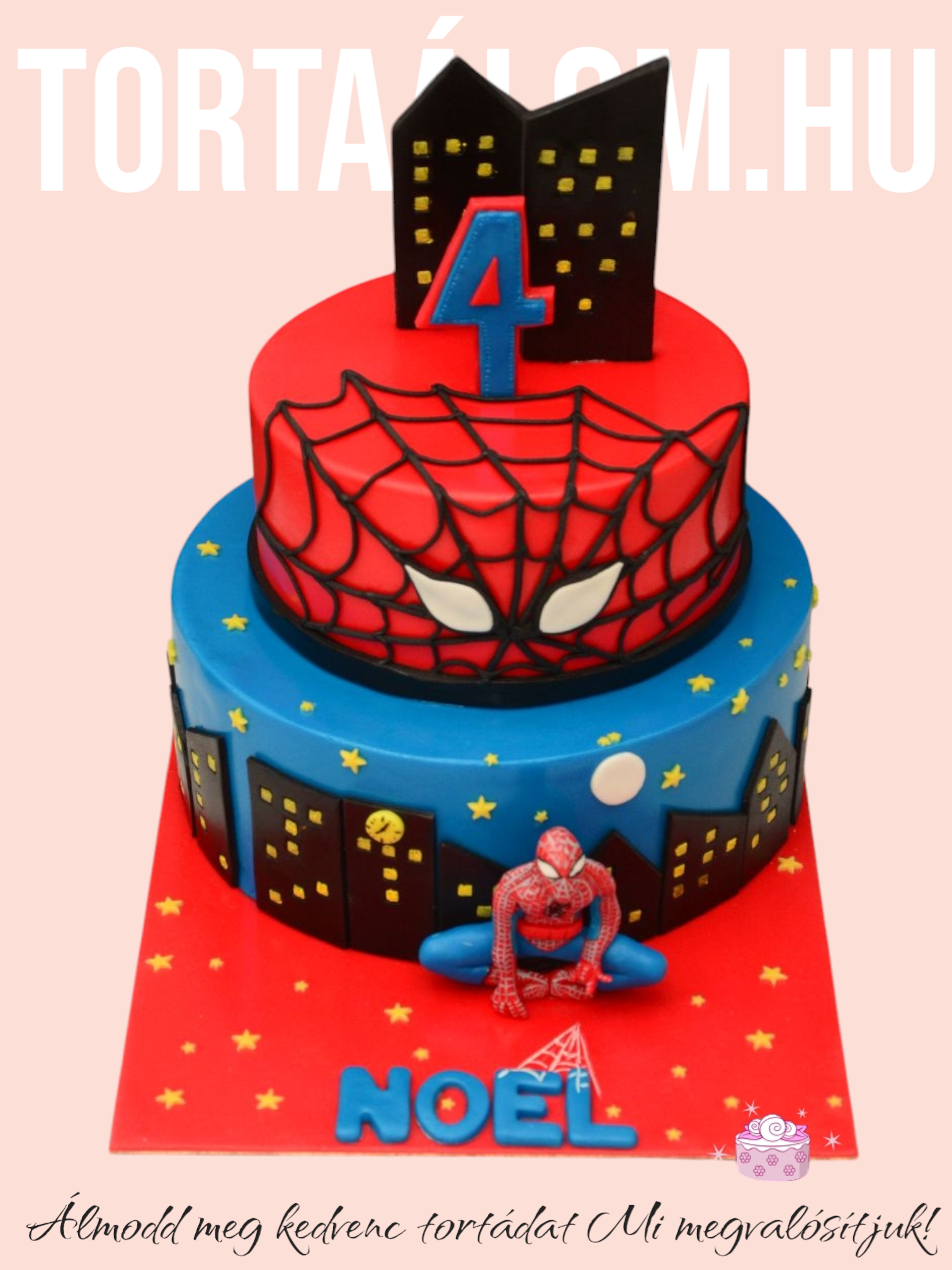 Pókember Torta 2