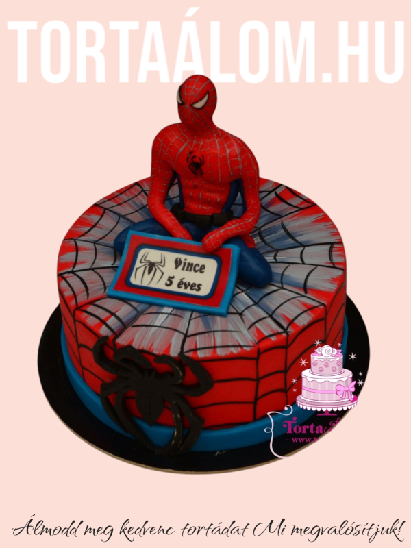 Pókember Torta 3