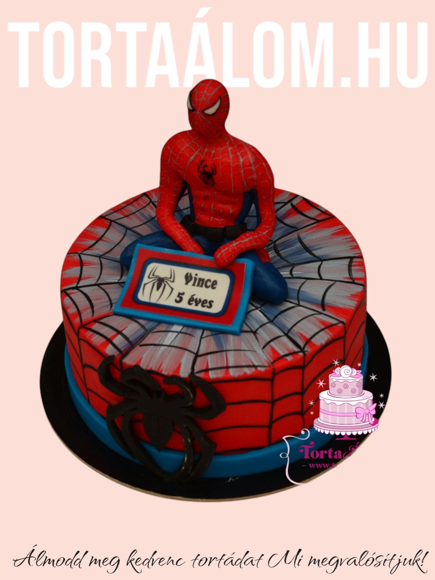 Pókember Torta 3