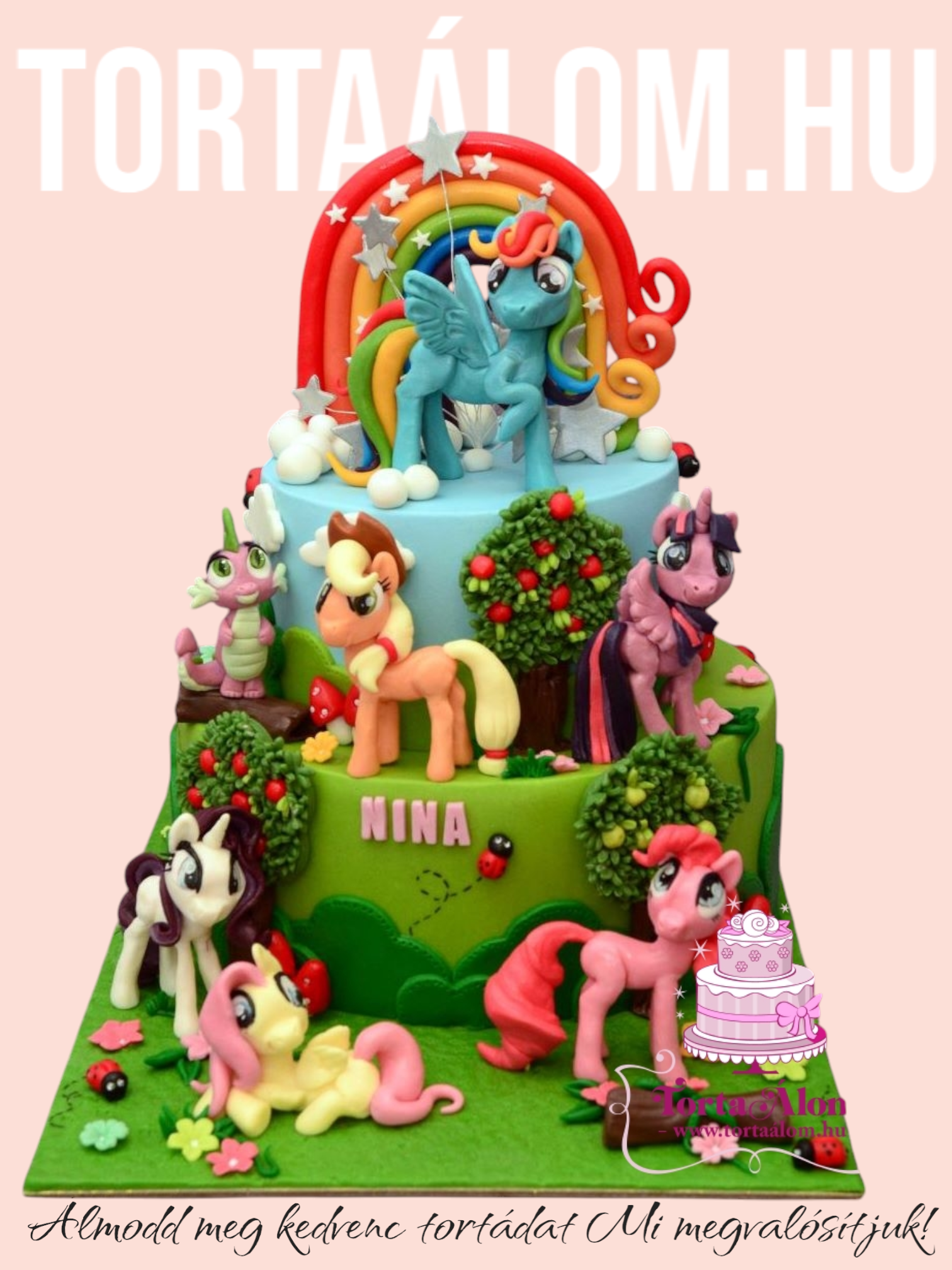 Pónis Torta Emeletes