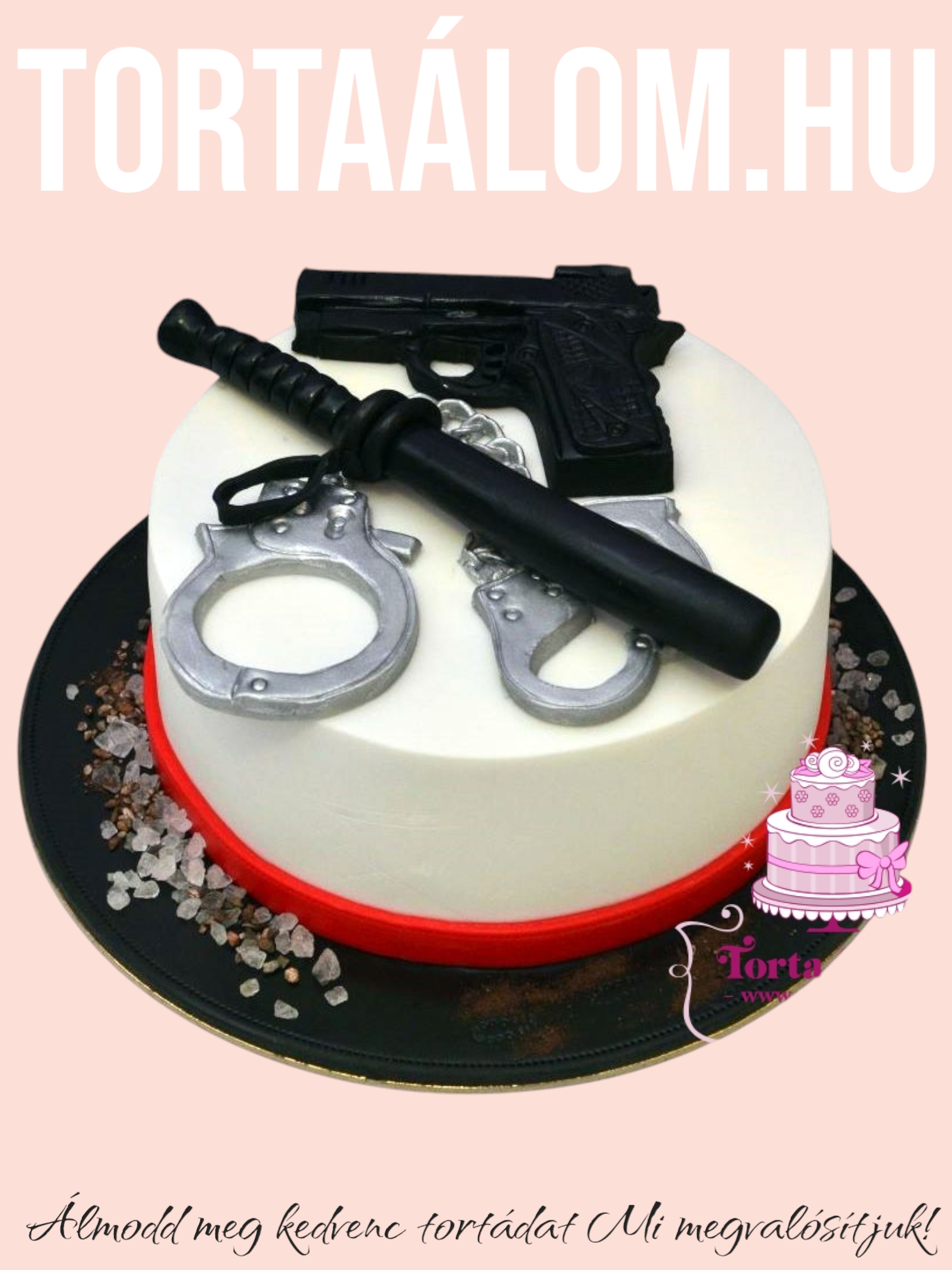 Rendőr Torta