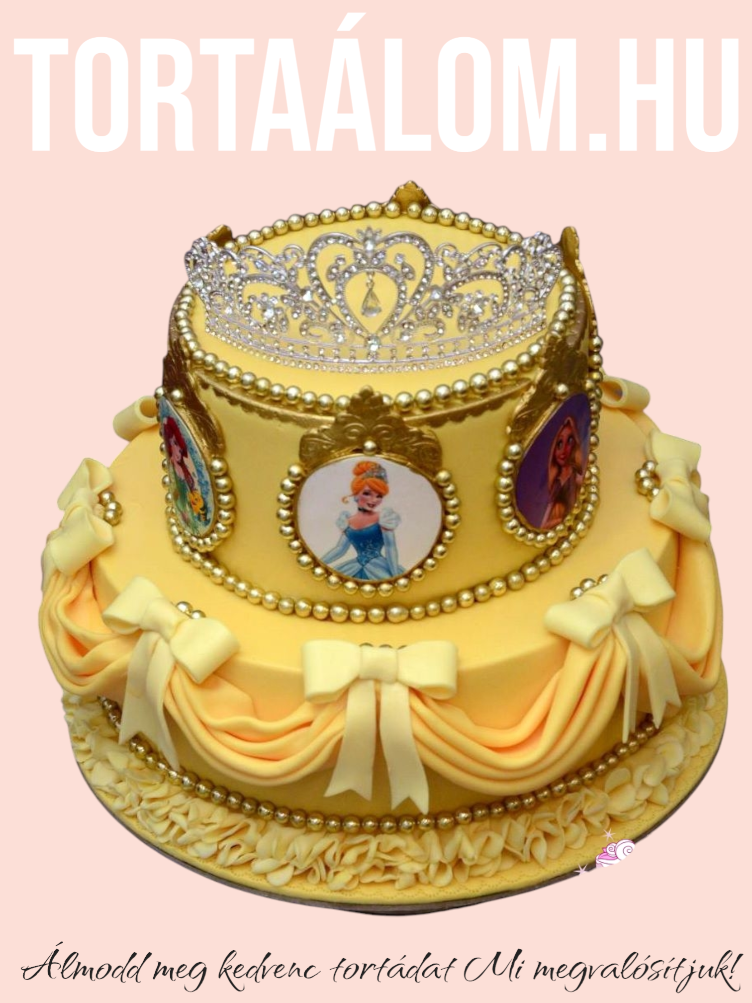 Sárga Hercegnős Torta