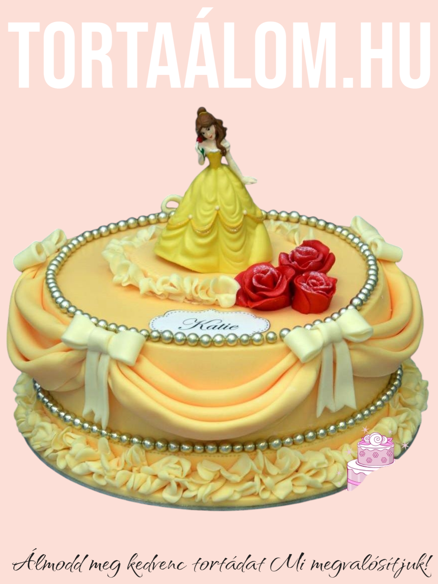 Szépség És A Szörnyeteg Torta