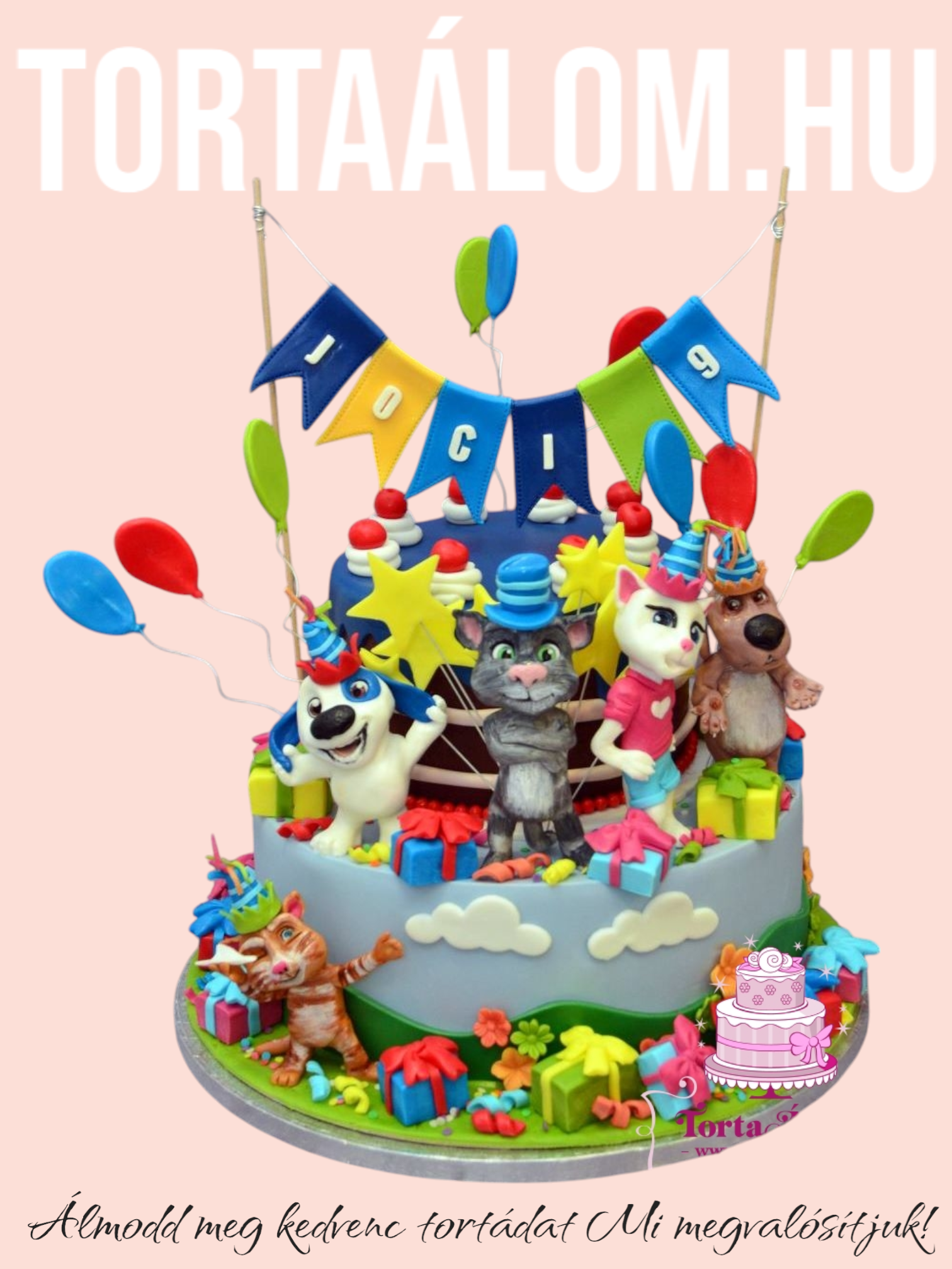 Tom És Barátai Torta