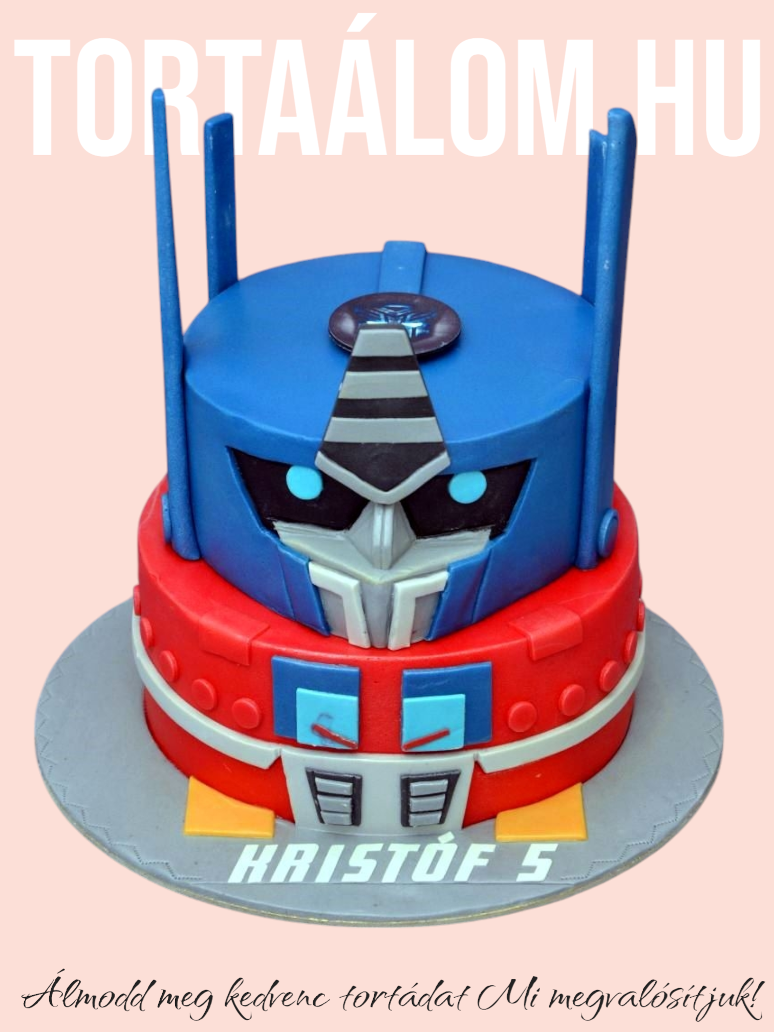 Transformes Emeletes Torta
