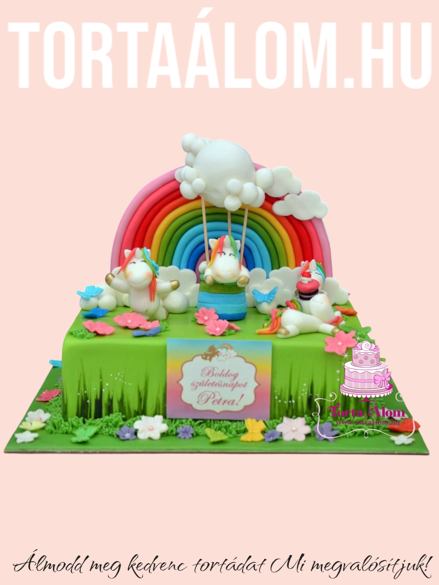 Unikornis Pihenős Torta
