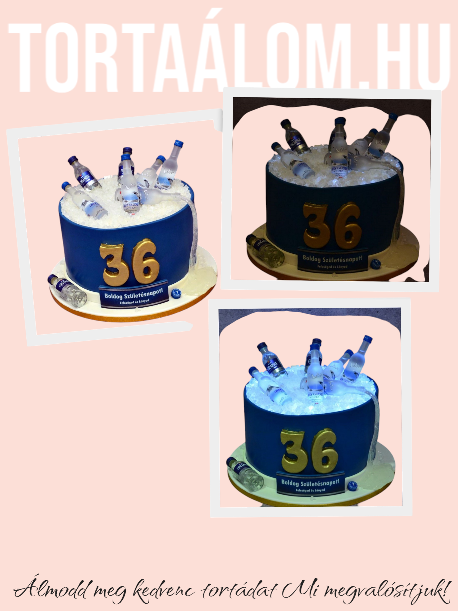 Vodkás Torta
